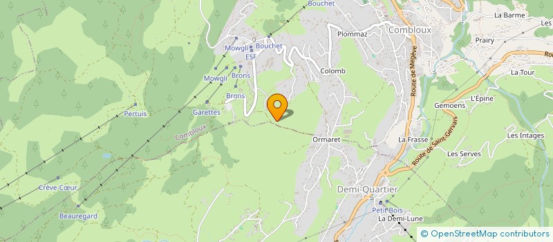 localisation de l'entreprise MONSIEUR JEAN GUILLAUME  COMBLOUX