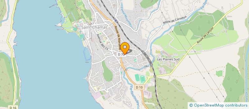 localisation de l'entreprise MONSIEUR JEAN-GUILLAUME DANIEL  SAINT-CHAMAS