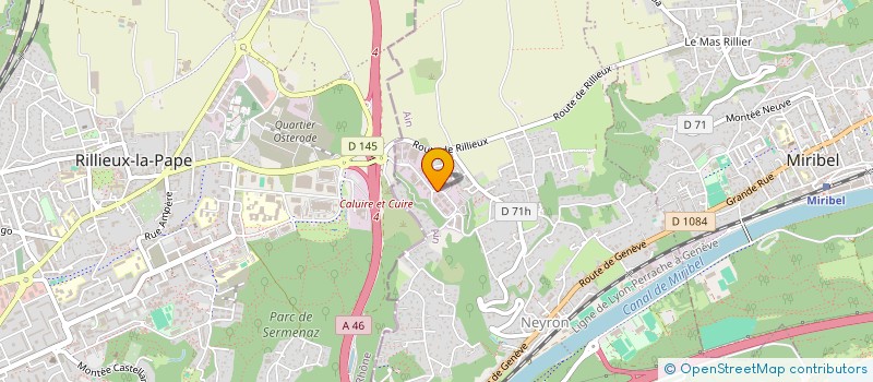 localisation de l'entreprise MONSIEUR JEAN GUILLAUME DESROCHES  NEYRON