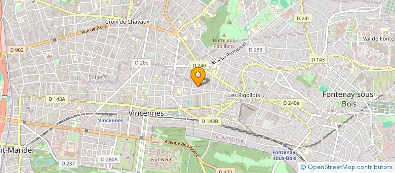 localisation de l'entreprise MONSIEUR JEAN-GUILLAUME MARCHAND à VINCENNES