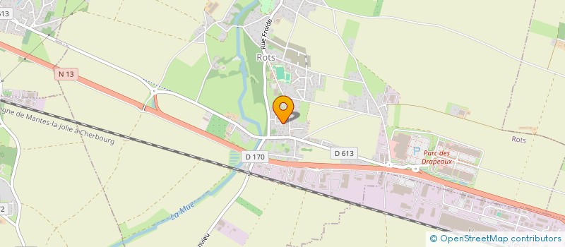 localisation de l'entreprise MONSIEUR JEAN-GUILLAUME PRINGAULT  ROTS