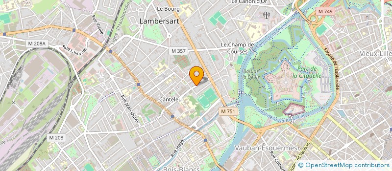 localisation de l'entreprise MONSIEUR JEAN-GUILLAUME TESTARD à LAMBERSART