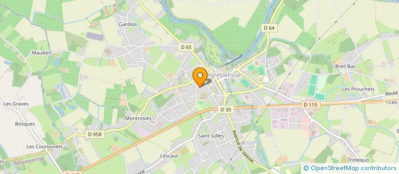 localisation de l'entreprise MONSIEUR JEAN GUILLAUMENQ à VAISSAC