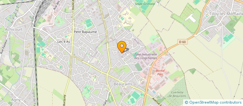 localisation de l'entreprise MONSIEUR JEAN GUILLEMANT à ARRAS