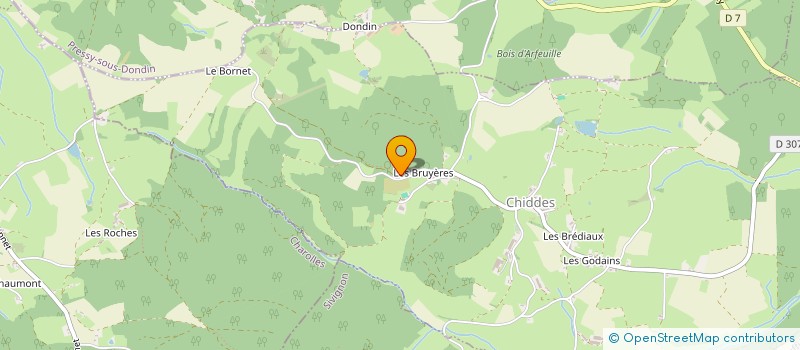 localisation de l'entreprise MONSIEUR JEAN GUILLEMIN à CHIDDES