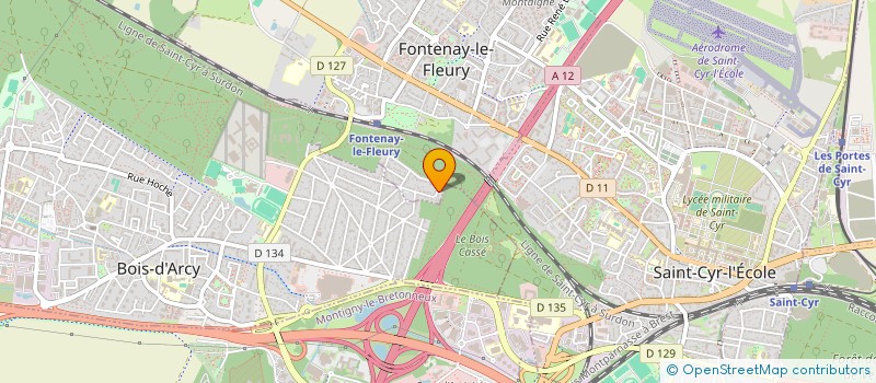 localisation de l'entreprise MONSIEUR JEAN GUILLEMIN  FONTENAY-LE-FLEURY