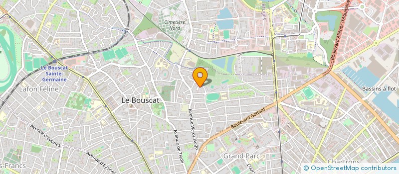 localisation de l'entreprise MONSIEUR JEAN GUILLEMIN à LE BOUSCAT