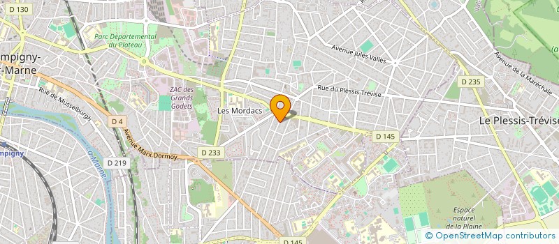localisation de l'entreprise MONSIEUR JEAN GUILLERM à CHAMPIGNY-SUR-MARNE