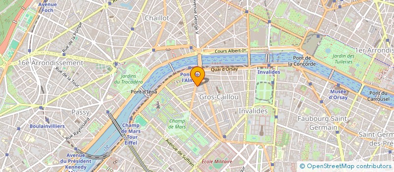 localisation de l'entreprise MONSIEUR JEAN GUILLET à PARIS