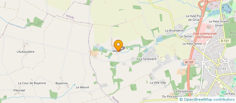 localisation de l'entreprise MONSIEUR JEAN GUILLET à NOZAY