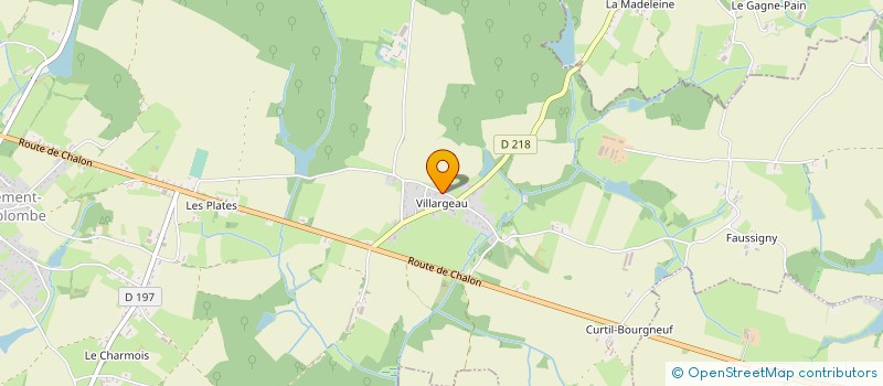 localisation de l'entreprise MONSIEUR JEAN GUILLET  ABERGEMENT STE COLOMBE L