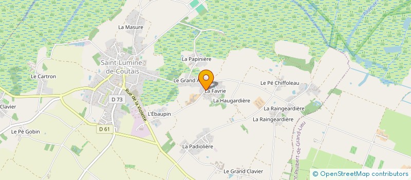 localisation de l'entreprise MONSIEUR JEAN GUILLET à SAINT-LUMINE-DE-COUTAIS