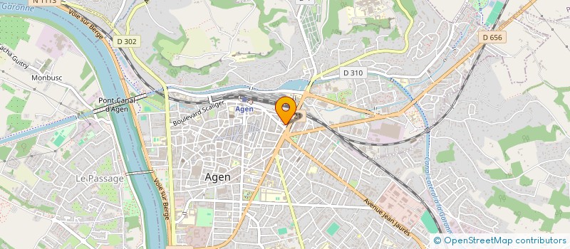 localisation de l'entreprise MONSIEUR JEAN GUILLIER à AGEN