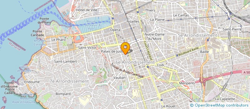 localisation de l'entreprise MONSIEUR JEAN GUILLOSSON  MARSEILLE