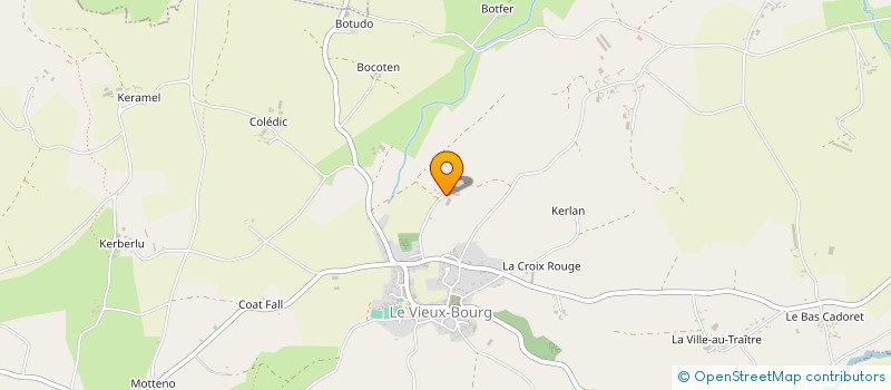 localisation de l'entreprise MONSIEUR JEAN GUILLOSSOU à LE VIEUX-BOURG