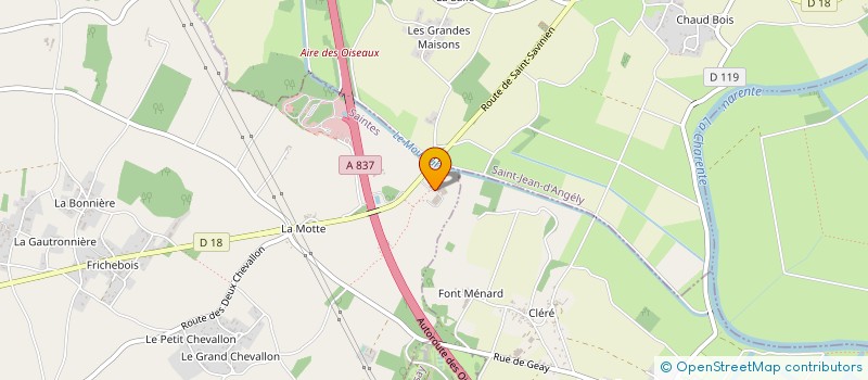 localisation de l'entreprise MONSIEUR JEAN GUILLOT  GEAY