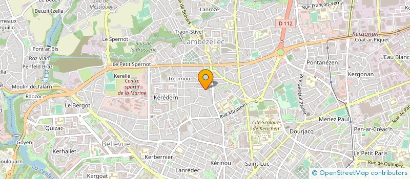 localisation de l'entreprise MONSIEUR JEAN GUILLOT à BREST