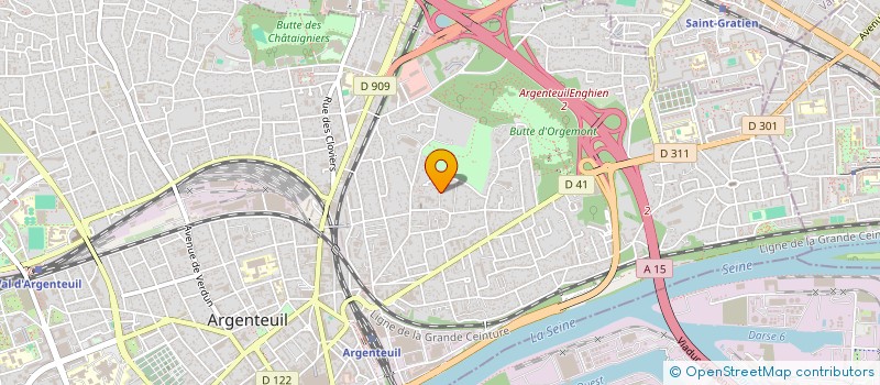 localisation de l'entreprise MONSIEUR JEAN GUILLOT  ARGENTEUIL