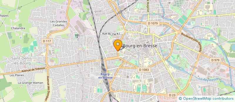 localisation de l'entreprise MONSIEUR JEAN GUILLOT à BOURG-EN-BRESSE