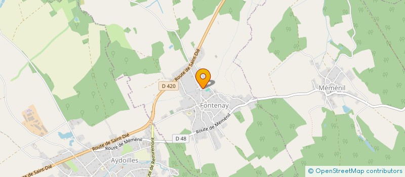 localisation de l'entreprise MONSIEUR JEAN GUILLOT  FONTENAY