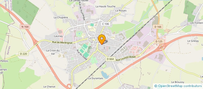 localisation de l'entreprise MONSIEUR JEAN GUILLOU à SAINT-MEEN-LE-GRAND