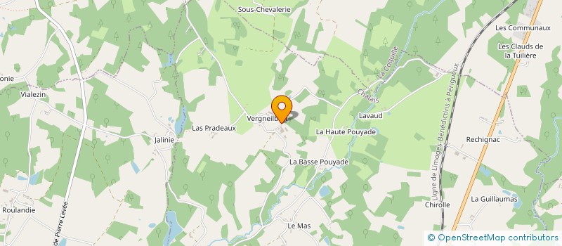 localisation de l'entreprise MONSIEUR JEAN GUILLOUT à CHALAIS