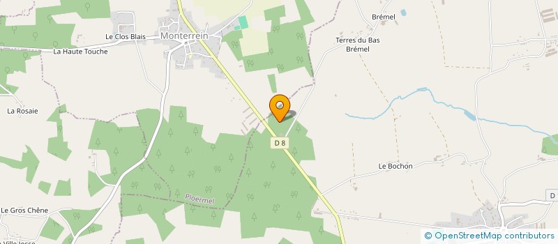 localisation de l'entreprise MONSIEUR JEAN GUILLOUX à CARO