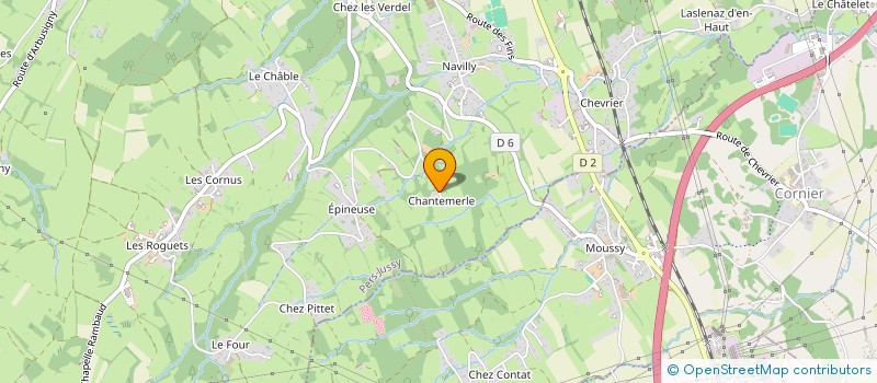 localisation de l'entreprise MONSIEUR JEAN GUIMET  PERS-JUSSY