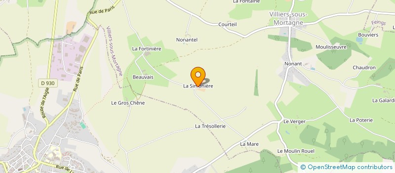 localisation de l'entreprise MONSIEUR JEAN GUIMOND à VILLIERS-SOUS-MORTAGNE