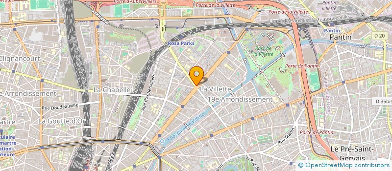 localisation de l'entreprise MONSIEUR JEAN GUINAMANT  PARIS