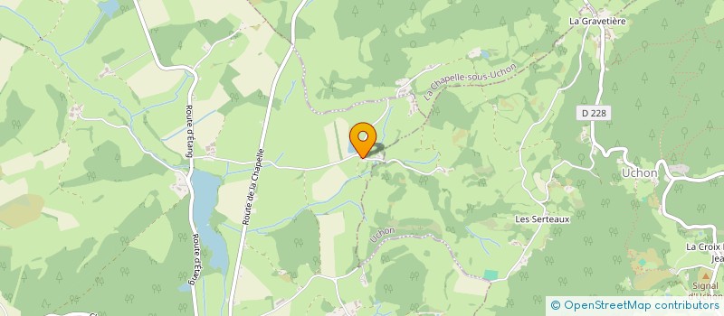 localisation de l'entreprise MONSIEUR JEAN GUINOT  LA TAGNIERE