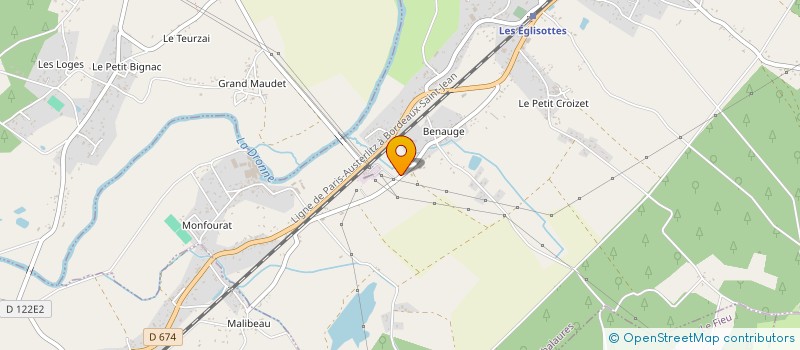 localisation de l'entreprise MONSIEUR JEAN GUIONIE à LES EGLISOTTES-ET-CHALAURES