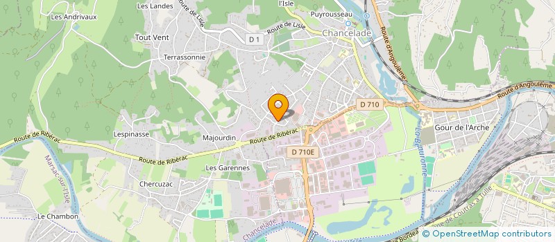 localisation de l'entreprise MONSIEUR JEAN GUIONIE à CHANCELADE