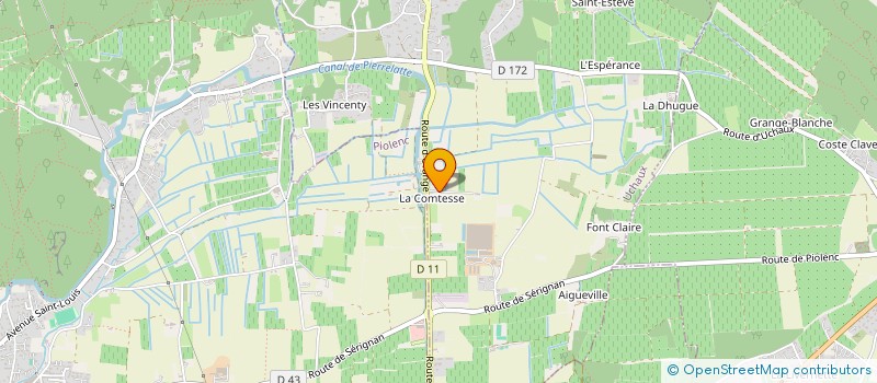 localisation de l'entreprise MONSIEUR JEAN GUIOT  UCHAUX