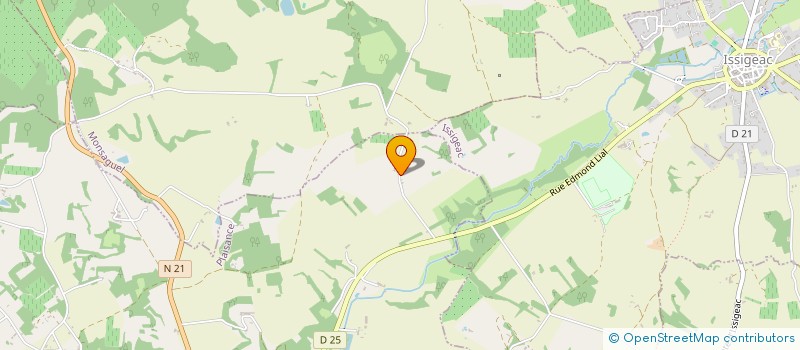 localisation de l'entreprise MONSIEUR JEAN GUIRAUD  PLAISANCE