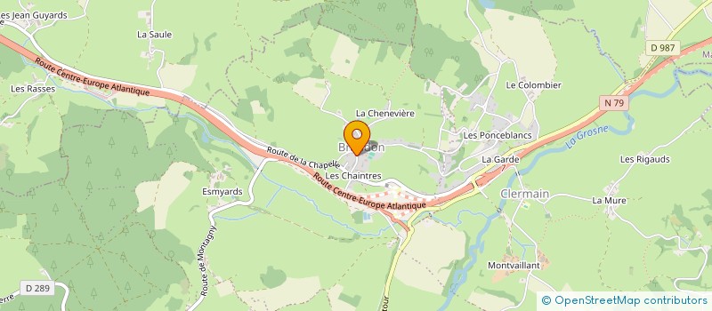 localisation de l'entreprise MONSIEUR JEAN GUITTAT à TRAMAYES