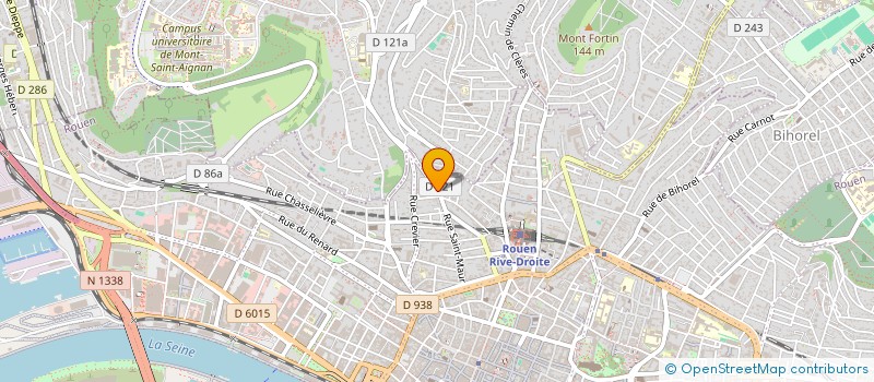 localisation de l'entreprise MONSIEUR JEAN GUTIERREZ  ROUEN