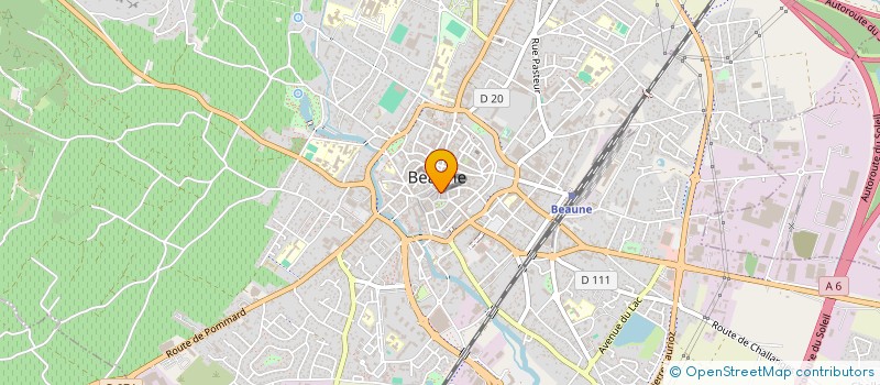 localisation de l'entreprise MONSIEUR JEAN GUTRIN à BEAUNE