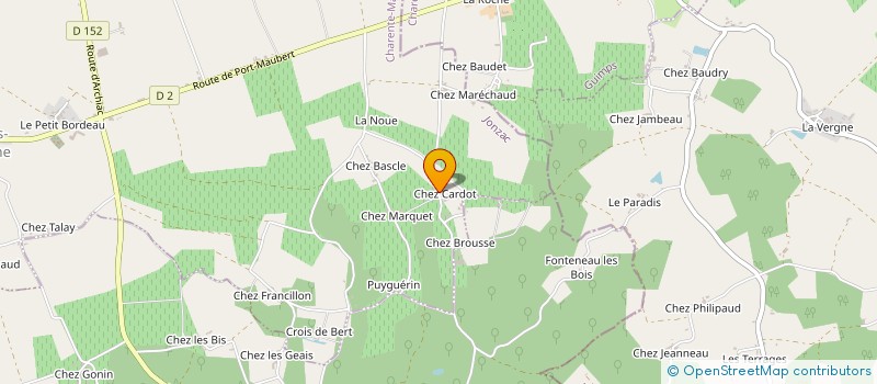 localisation de l'entreprise MONSIEUR JEAN-GUY BARATANGE  SAINT-EUGENE