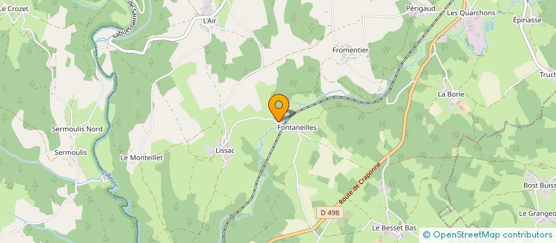 localisation de l'entreprise MONSIEUR JEAN-GUY BEAL  USSON-EN-FOREZ