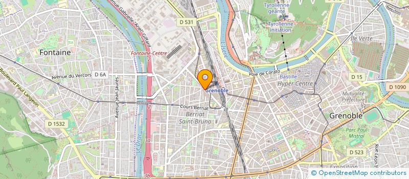 localisation de l'entreprise MONSIEUR JEAN-GUY CUPILLARD à GRENOBLE