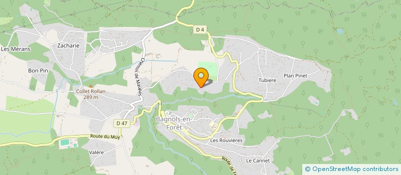 localisation de l'entreprise MONSIEUR JEAN-GUY DEGLIESPOTI à FREJUS