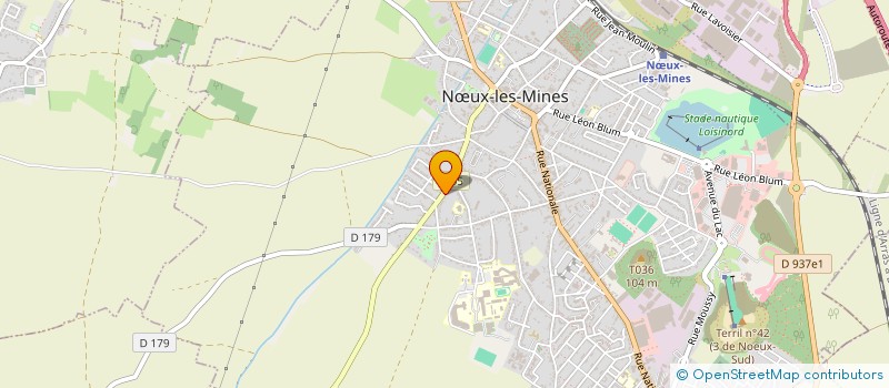 localisation de l'entreprise MONSIEUR JEAN-GUY DUBUIS à NŒUX-LES-MINES