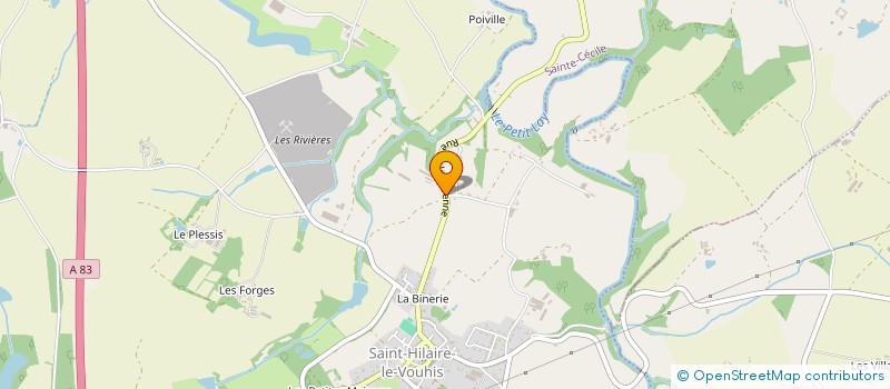 localisation de l'entreprise MONSIEUR JEAN-GUY MALIDIN à SAINT-HILAIRE-LE-VOUHIS
