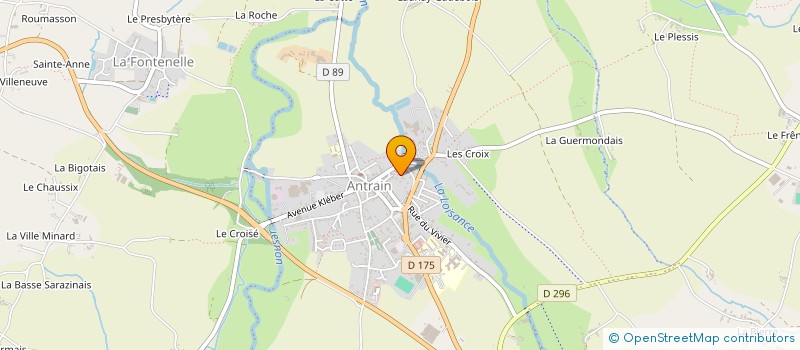 localisation de l'entreprise MONSIEUR JEAN GUY MEHAULT  VAL-COUESNON