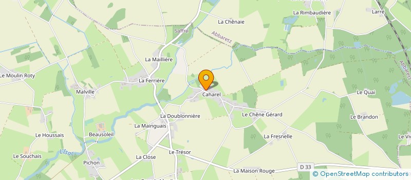 localisation de l'entreprise MONSIEUR JEAN GUY REBOULEAU à SAFFRE