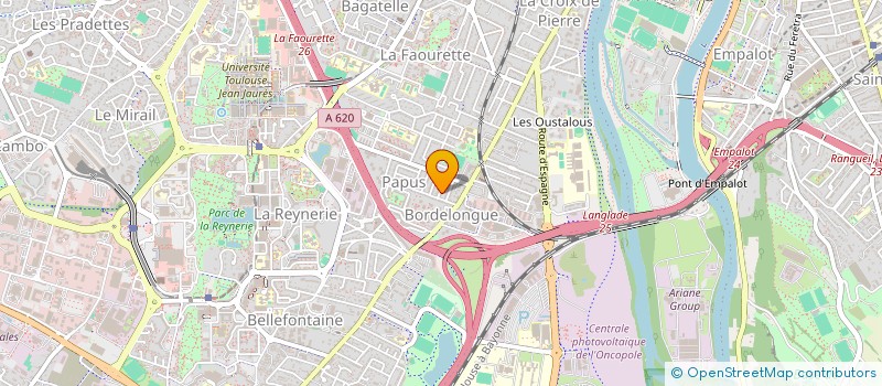 localisation de l'entreprise MONSIEUR JEAN-GUY TRESCAZES  SAINT-LAURENT-DE-LA-SALANQUE