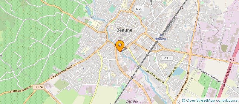 localisation de l'entreprise MONSIEUR JEAN GUYAUX à BEAUNE