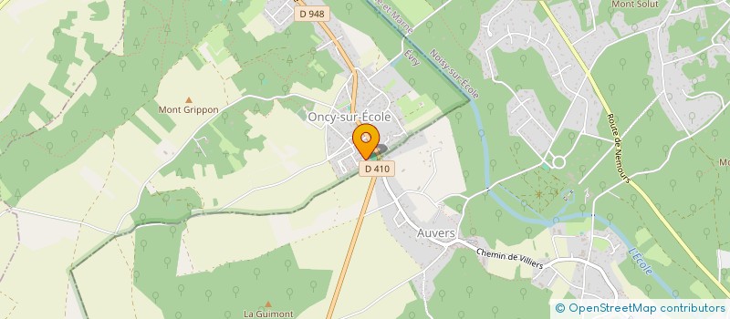 localisation de l'entreprise MONSIEUR JEAN GUYOT à ONCY-SUR-ECOLE