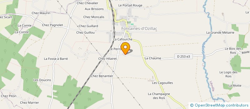 localisation de l'entreprise MONSIEUR JEAN HABERT à FONTAINES-D'OZILLAC